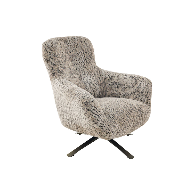 Draaibare Nena | Fauteuil Bruin