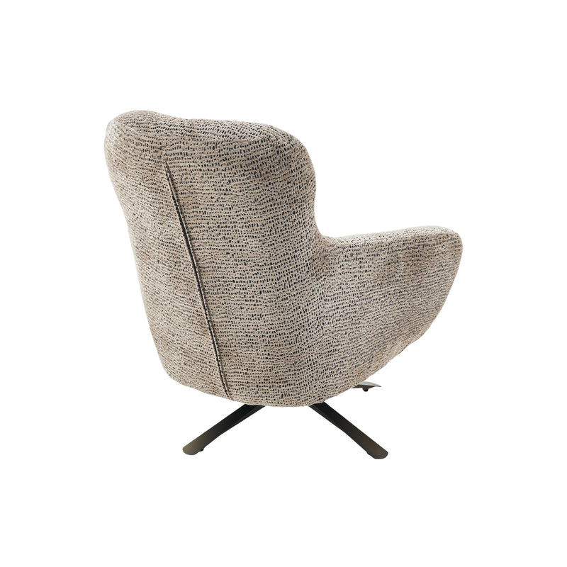 Draaibare Nena | Fauteuil Bruin