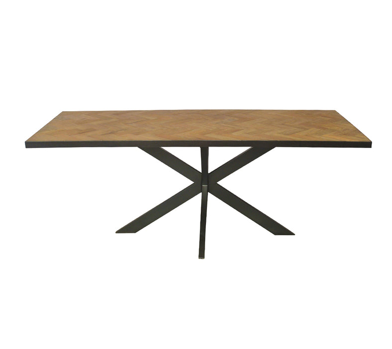 Eettafel Accent | Teakhout | Rechthoek | Matrixpoot | 200cm