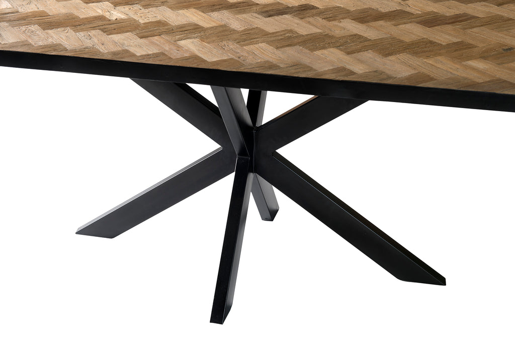 Eettafel Accent | Teakhout | Rechthoek | Matrixpoot | 200cm