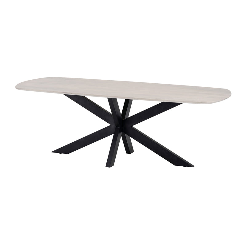 Eettafel Akagi | Deens ovaal | Mango White Wood
