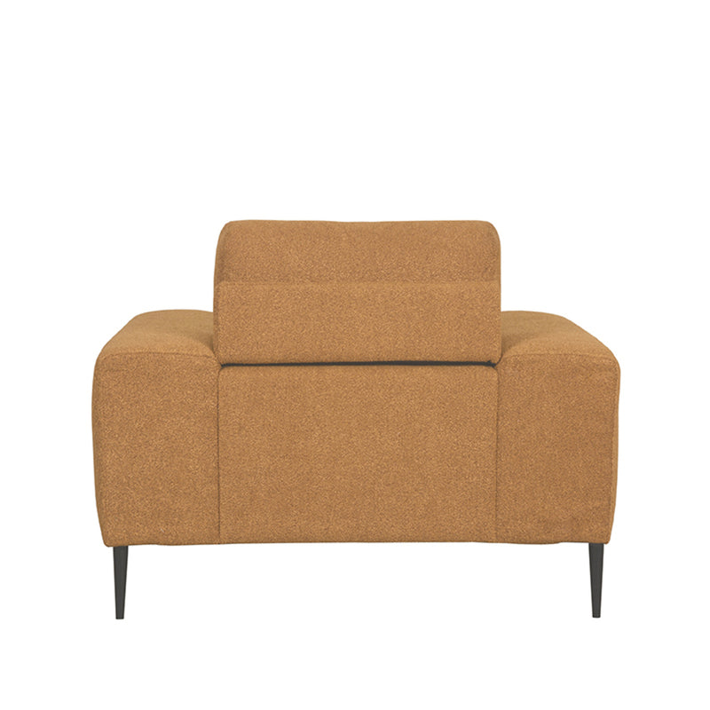 Hoekbank Ferraro | Oker | Bank 1 Zits 112x88x85 cm