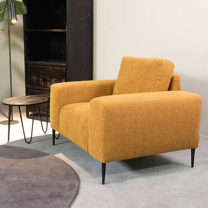 Hoekbank Ferraro | Oker | Bank 1 Zits 112x88x85 cm