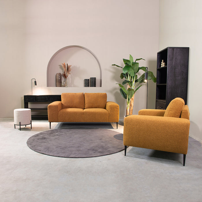 Hoekbank Ferraro | Oker | Bank 2 Zits 172x88x85 cm