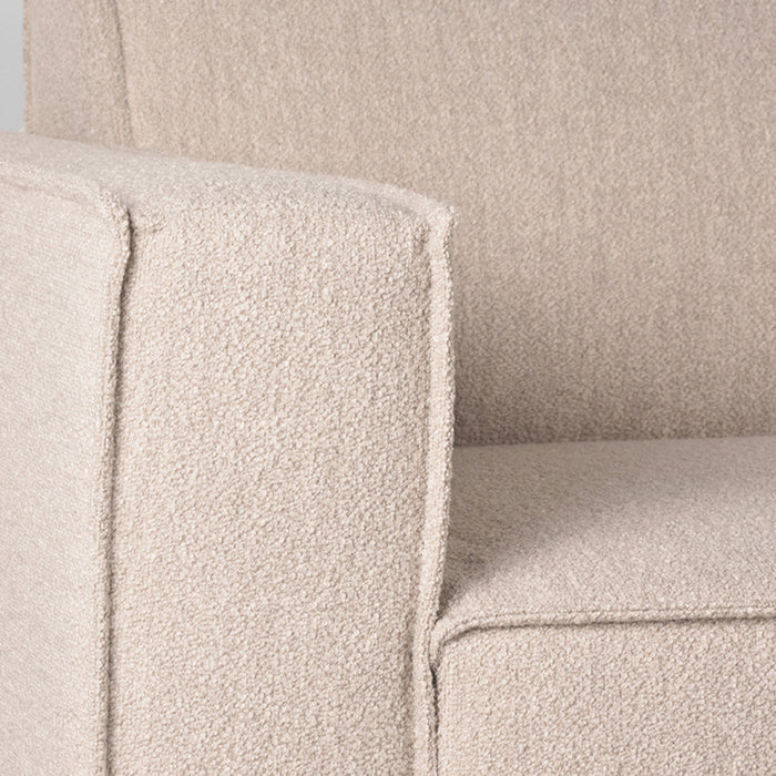 Bank Kay | Naturel Boucle | Rechts