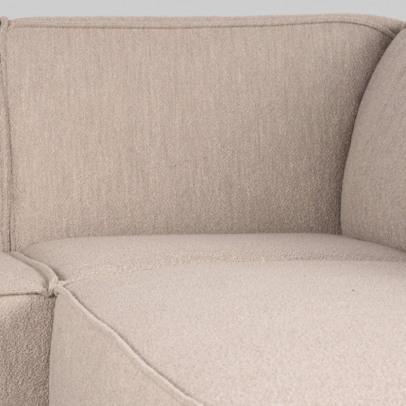 Bank Kay | Naturel Boucle | Rechts