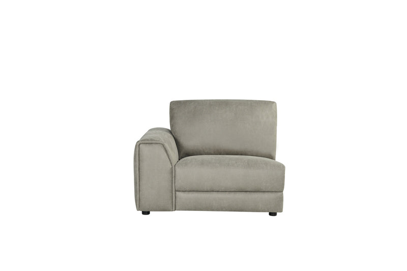 Hoekbank Tivoli | Links | Taupe | Bank 1,5 Zits Arm Voorstaand 114x101x83 cm
