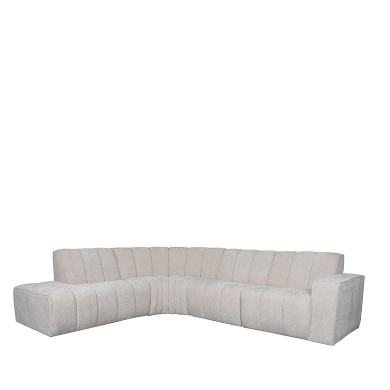 Hoekbank Vitoro | Naturel | Bank 1,5 Zits Zonder Arm 76x98x82 cm