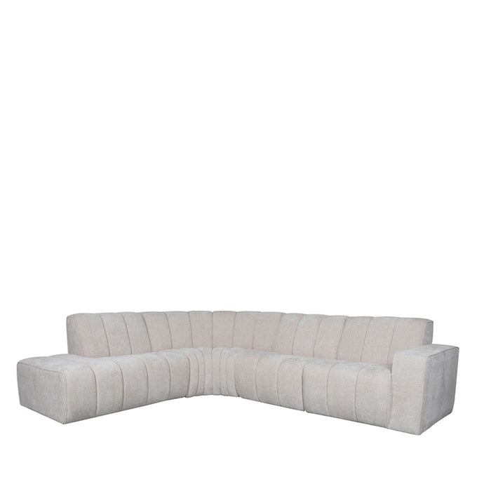 Hoekbank Vitoro | Naturel | Bank 1,5 Zits Zonder Arm 76x98x82 cm