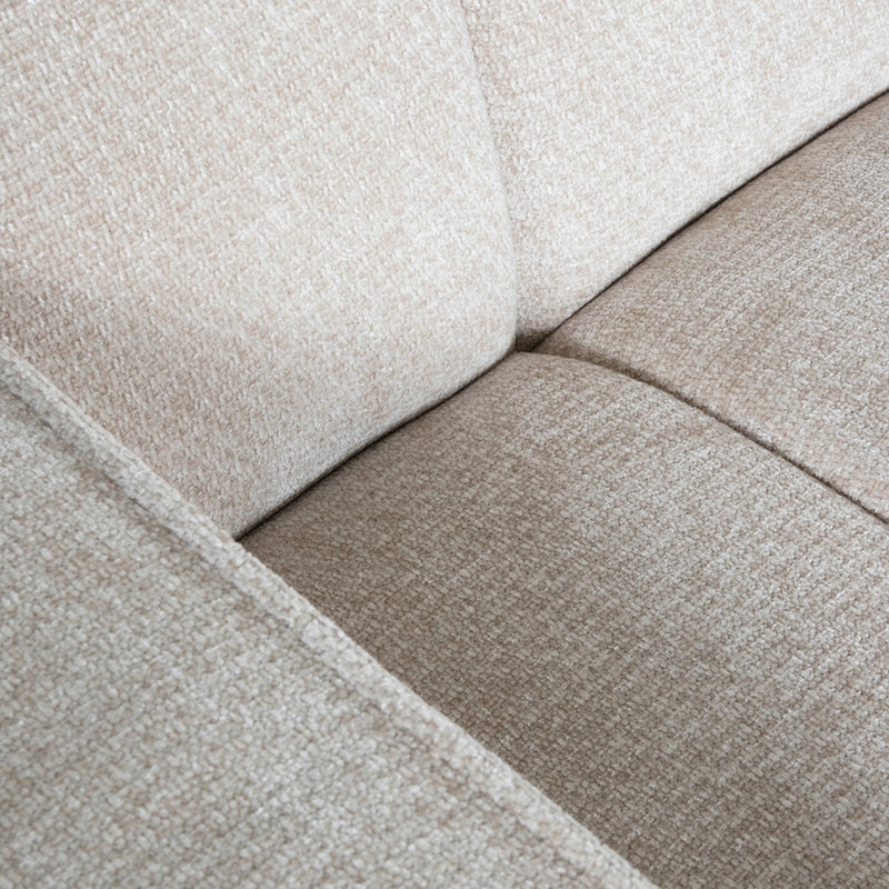 Hoekbank Vitoro | Naturel | Bank 1,5 Zits Zonder Arm 76x98x82 cm