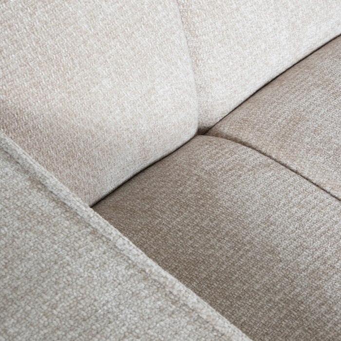 Hoekbank Vitoro | Naturel | Bank 1,5 Zits Zonder Arm 76x98x82 cm