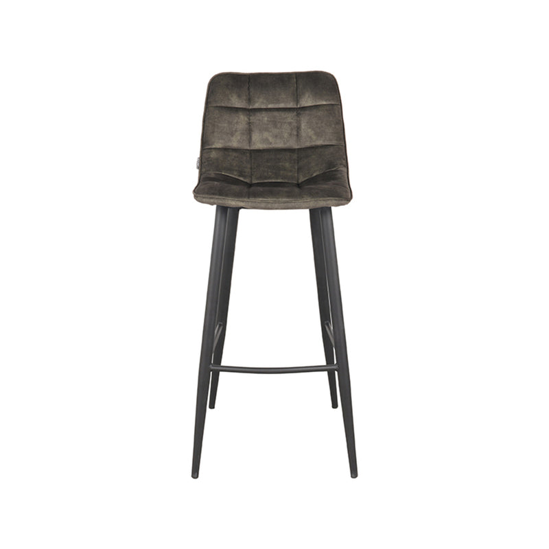 Barkruk Jelt | Hunter Velours Zithoogte 78