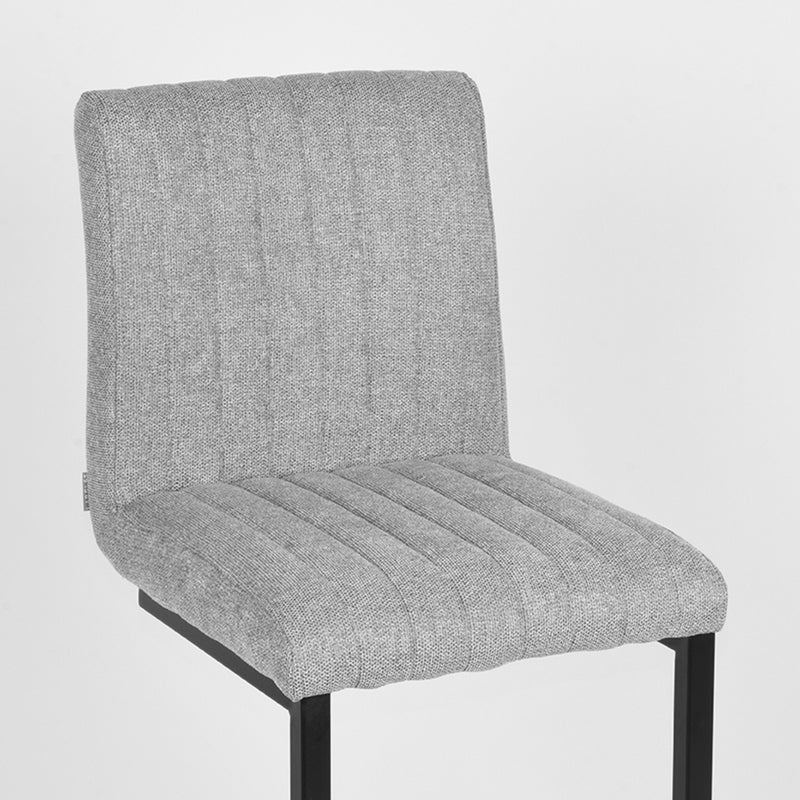 Barkruk Milo | Zinc Synthetisch Zithoogte 65