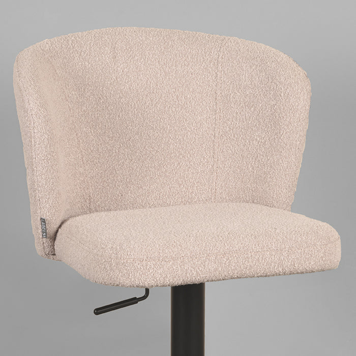 Barkruk Wave | Boucle | 54x59x84,5 109,5 cm