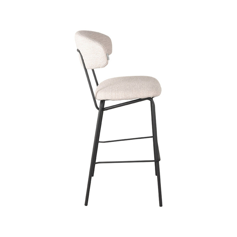 Barkruk Zack | Naturel Boucle Zithoogte 78