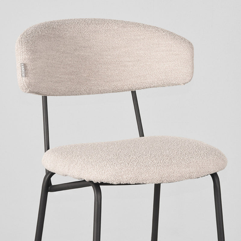Barkruk Zack | Naturel Boucle Zithoogte 78