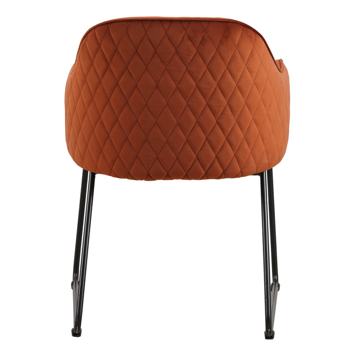 Eetkamerstoel Benthe | Rust Copper | Velvet