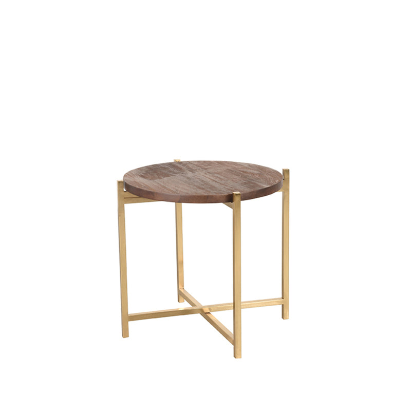 Bijzettafel Dox | Mangohout | Espresso