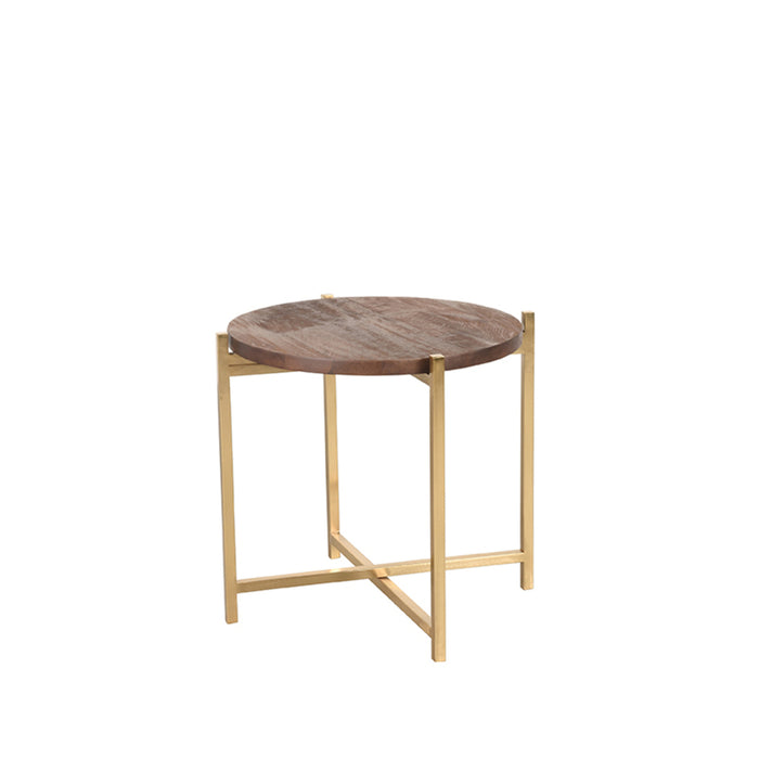 Bijzettafel Dox | Mangohout | Espresso
