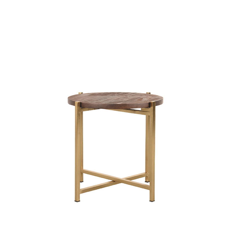 Bijzettafel Dox | Mangohout | Espresso