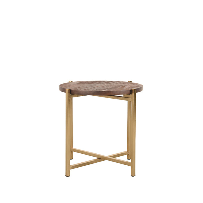 Bijzettafel Dox | Mangohout | Espresso