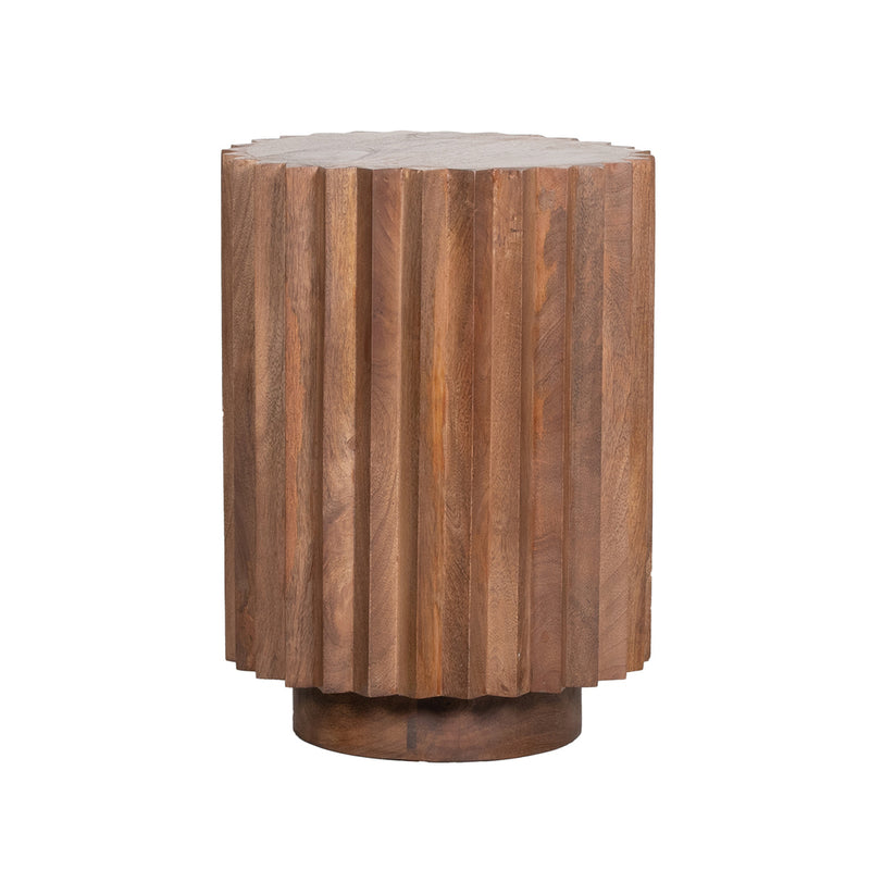 Bijzettafel Novan | Mangohout | Naturel