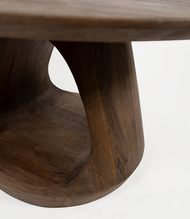 Salontafel Bremen | Ø60 | Brown Walnut