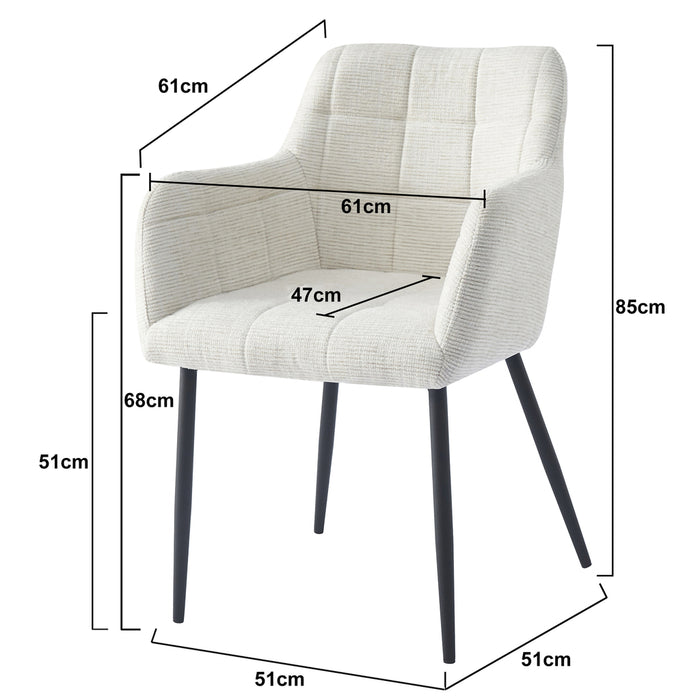 Eetkamerstoel Bronco | Sand