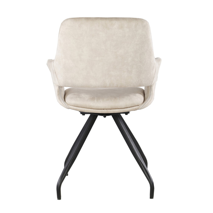 Eetkamerstoel Capp | Velvet | Beige