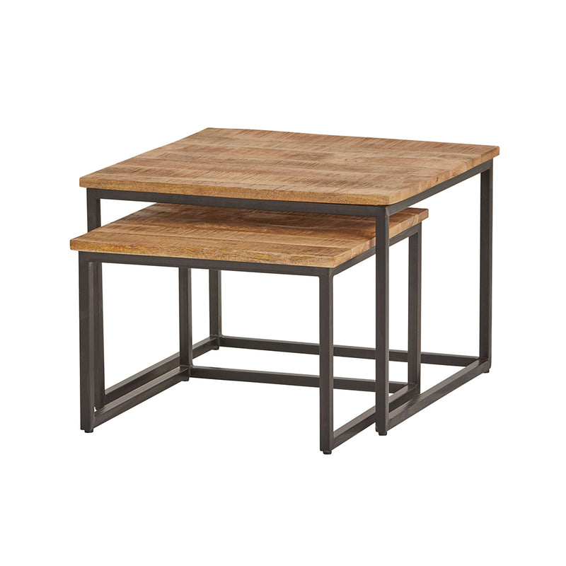 Salontafel Cuba | Vierkant | Set van 2 | medium