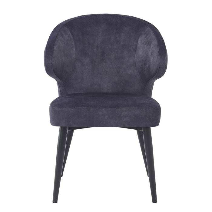 Eetkamerstoel Donna | Anthracite | Velvet