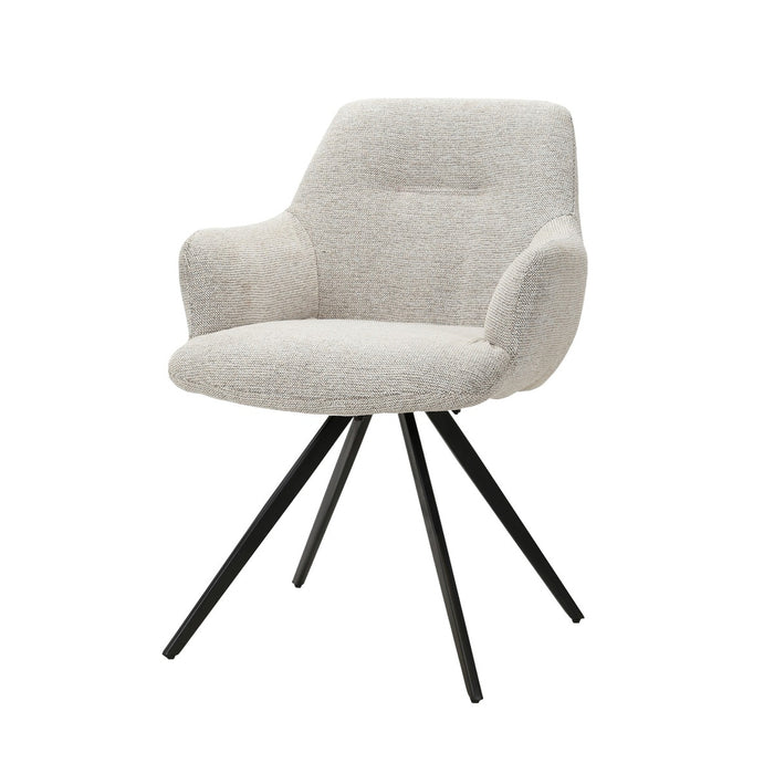 Eetkamerstoel Doreen | Draaipoot 180° | Sneak Natural