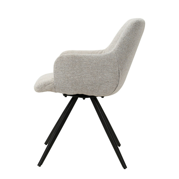 Eetkamerstoel Doreen | Draaipoot 180° | Sneak Natural