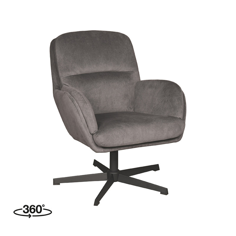 Fauteuil Moss | Antraciet | Cosmo