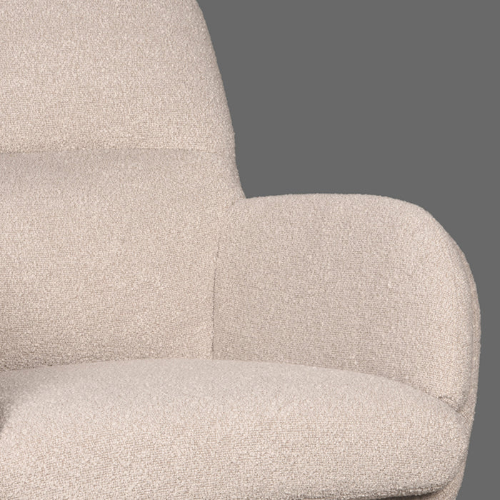 Draaifauteuil Moss | Boucle | 70x77x90 cm