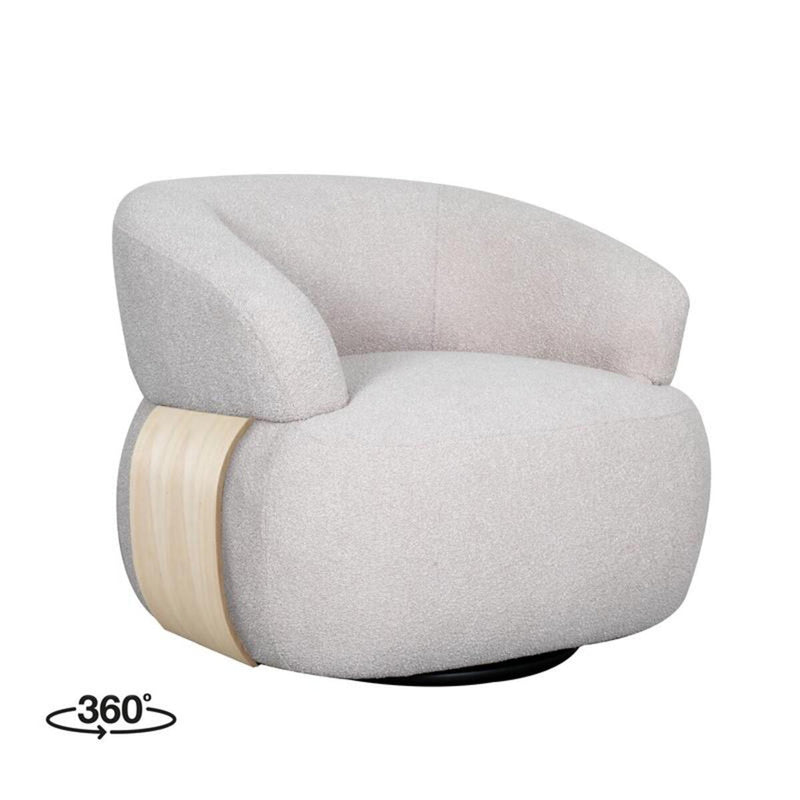 Draaifauteuil Valenza | Stof | 83x79x73 cm