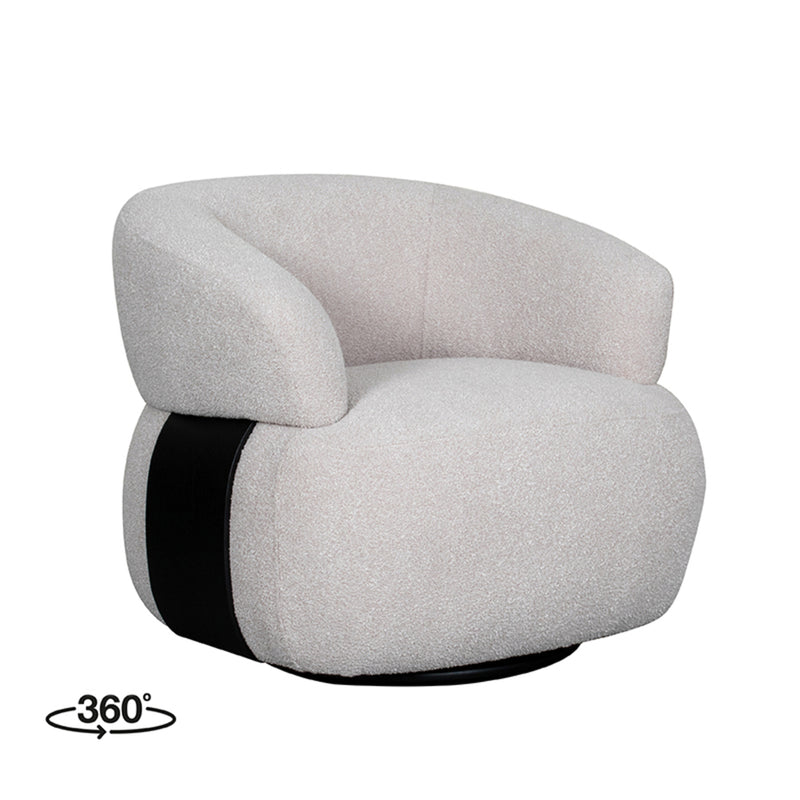 Draaifauteuil Valenza | Stof | 83x79x73 cm