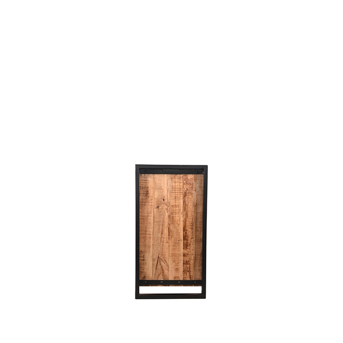Dressoir Brussels | Mangohout | 2 deuren | 3 lades | 4 vakken | Rough 190 cm