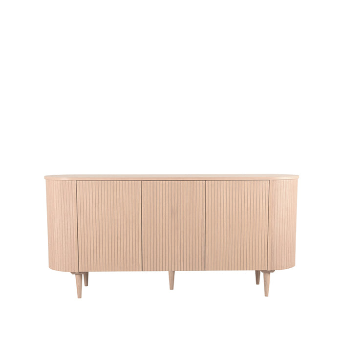 Dressoir Oliva | Eiken | 3 deuren | 4 vakken | Naturel