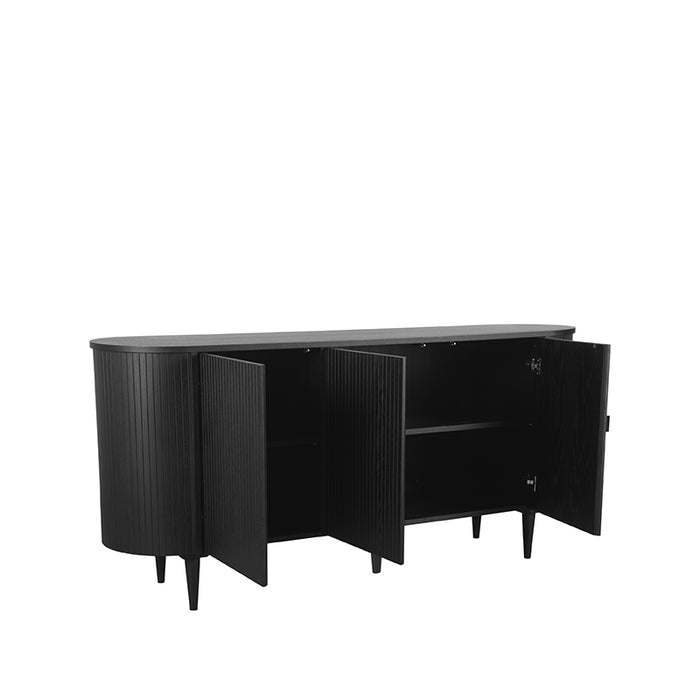 Dressoir Oliva | Eiken | Zwart