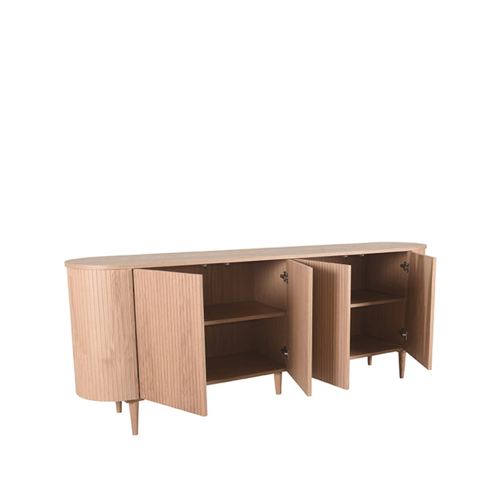 Dressoir Oliva | Eiken | 220x47x85 cm