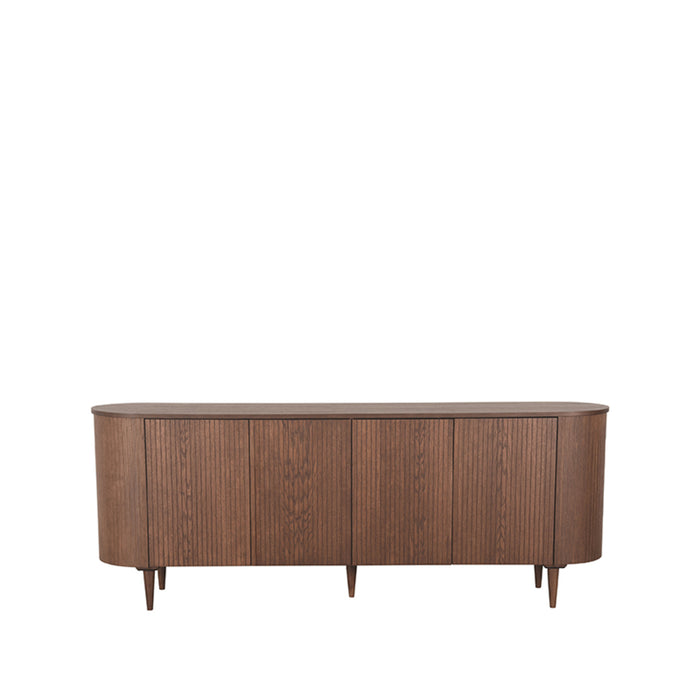 Dressoir Oliva | Eiken | 4 deuren | 4 vakken | Walnoot