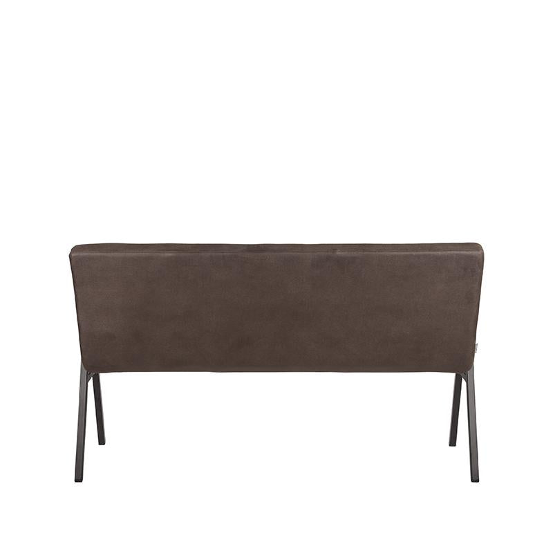 Eetkamerbank Matz | Antraciet | Microfiber | 145 cm