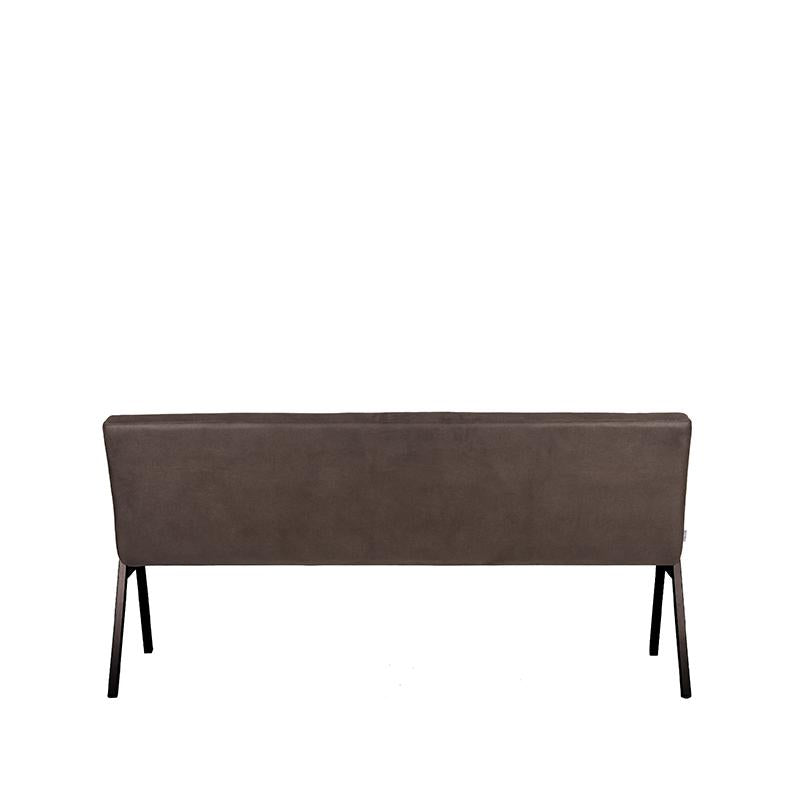 Eetkamerbank Matz | Antraciet | Microfiber | 175 cm