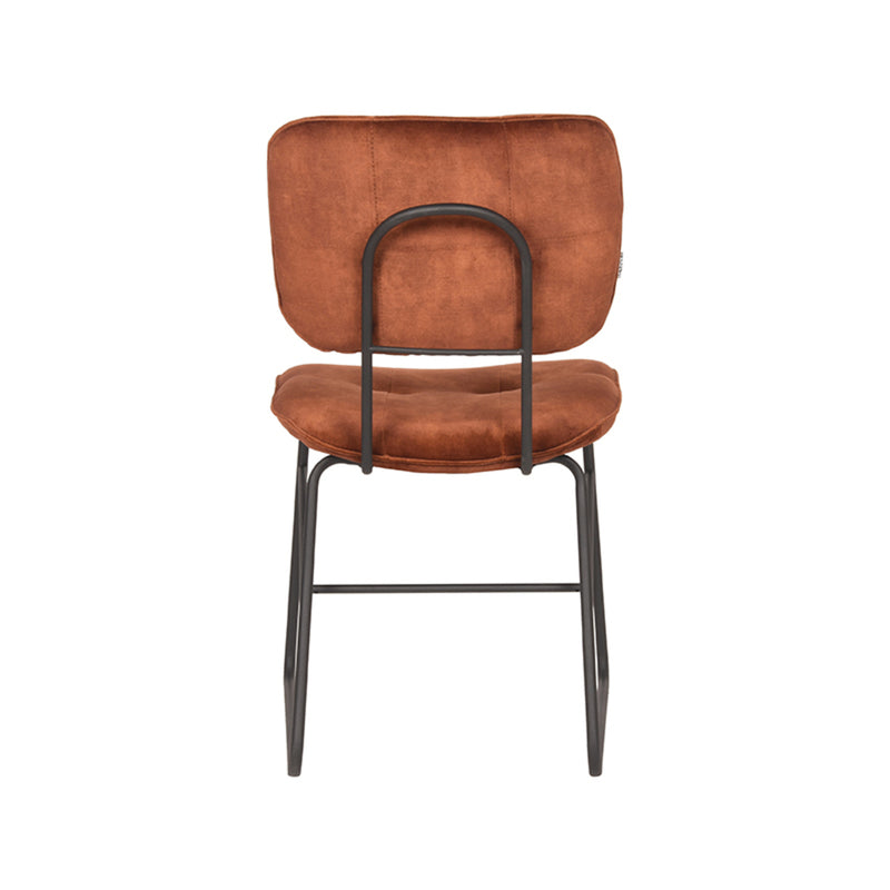 Eetkamerstoel Dez - Rust - Velours