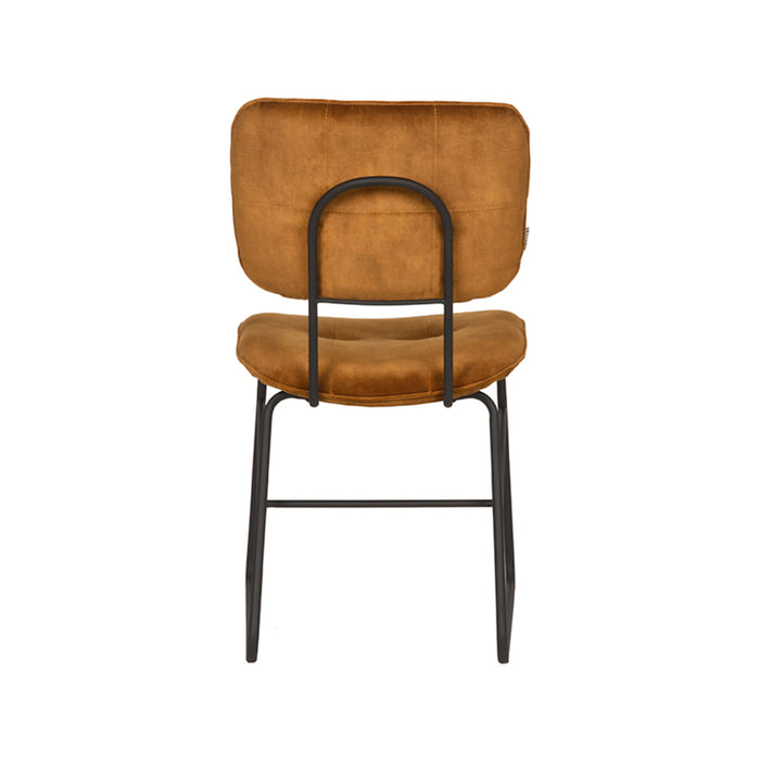 Eetkamerstoel Dez - Oker - Velours