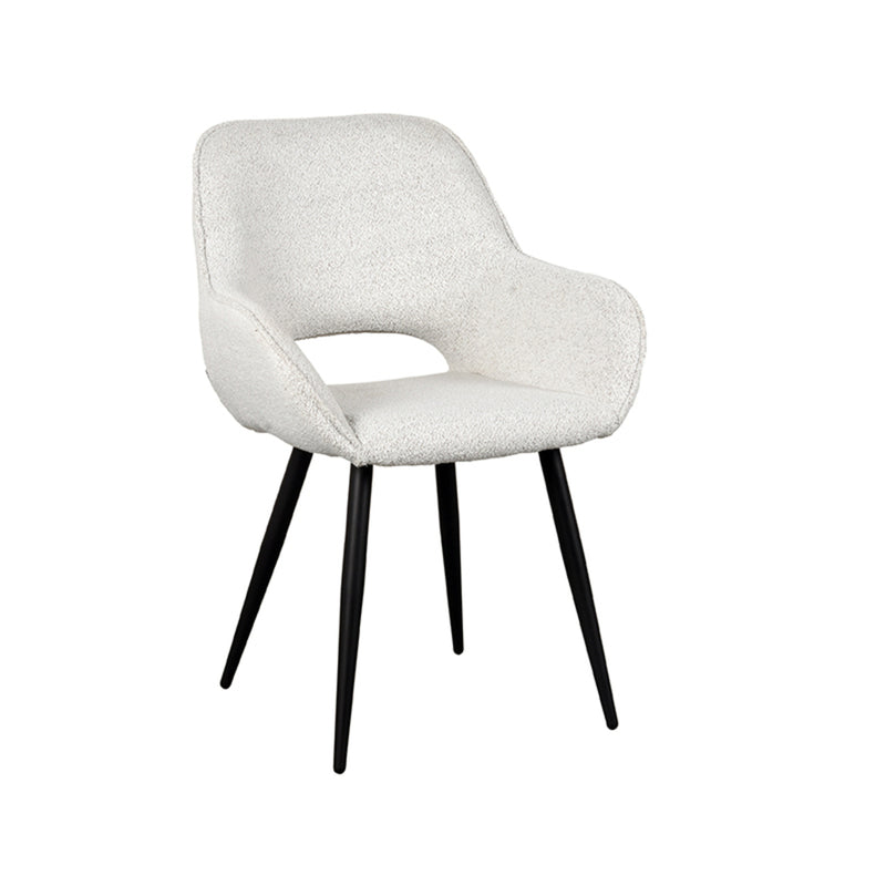 Eetkamerstoel Fer | Crème | Boucle