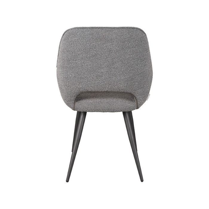 Eetkamerstoel Fer | Grijs | Boucle