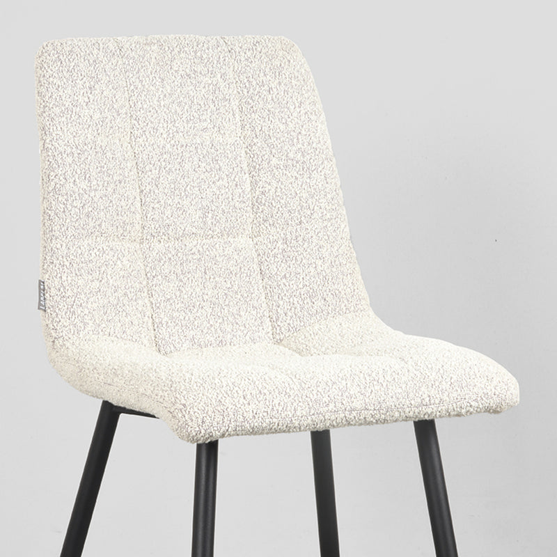 Eetkamerstoel Juul - Naturel - Boucle