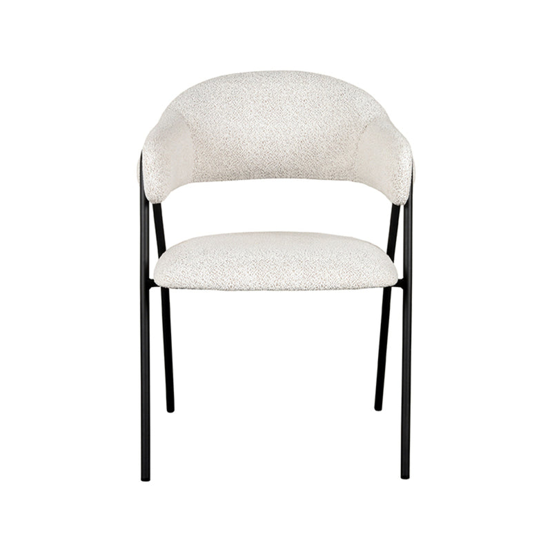Eetkamerstoel Lowen | Ivory | Boucle